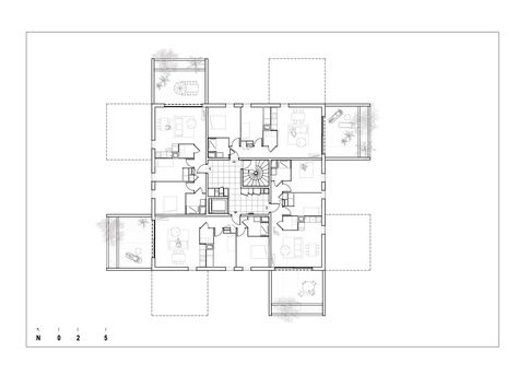 Simcity Buildit Layout, Square Floor Plans, Modular Housing, Drawing Interior, Brick Art, Container Architecture, Apartment Floor Plans, Architectural House Plans, Layout Architecture