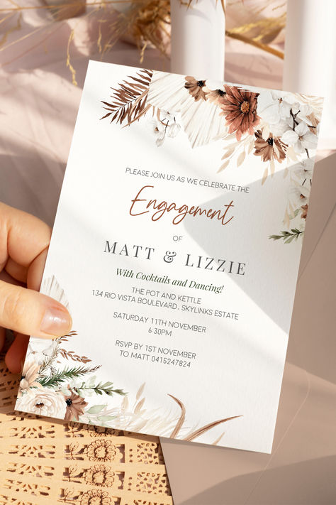 Engament Invitation Card Design, Rustic Engagement Party Invitations, Unique Engagement Invitations, Engagement Card Invitation, Best Engagement Invitation Card, Online Engagement Invitation, Invitation Engagement Design, Unique Engagement Invitation Cards, Engagement Party Invitations Template