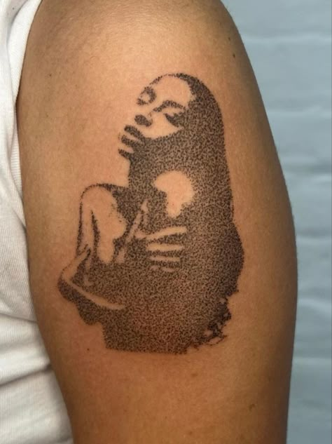 artist is linked! Sade Inspired Tattoos, Kaytranada Tattoo, Sade Adu Tattoo, Getting Tattooed Aesthetic, Pressure Tattoo, Album Cover Tattoo, Frank Ocean Tattoo, Black People Tattoos, First Tattoo Ideas