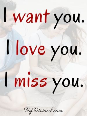 200+ Best I Miss You Quotes For Him - Her | BF | GF | Crush | Babe | Cute | 2022 | TryTutorial Powerful Love Quotes, Miss You Quotes For Him, Missing You Love Quotes, Power Of Love Quotes, I Miss You Messages, I Love You Husband, Miss You Images, I Miss You Quotes For Him, Missing You Quotes For Him