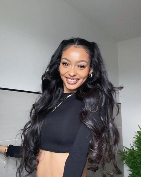 Jayde Pierce, Y2k Hairstyles, Beautiful Black Women, Black Women, Long Hair Styles, Hair Styles, Hair, Beauty, Black