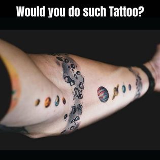 Asteroid Belt, A Good Man, Tattoos