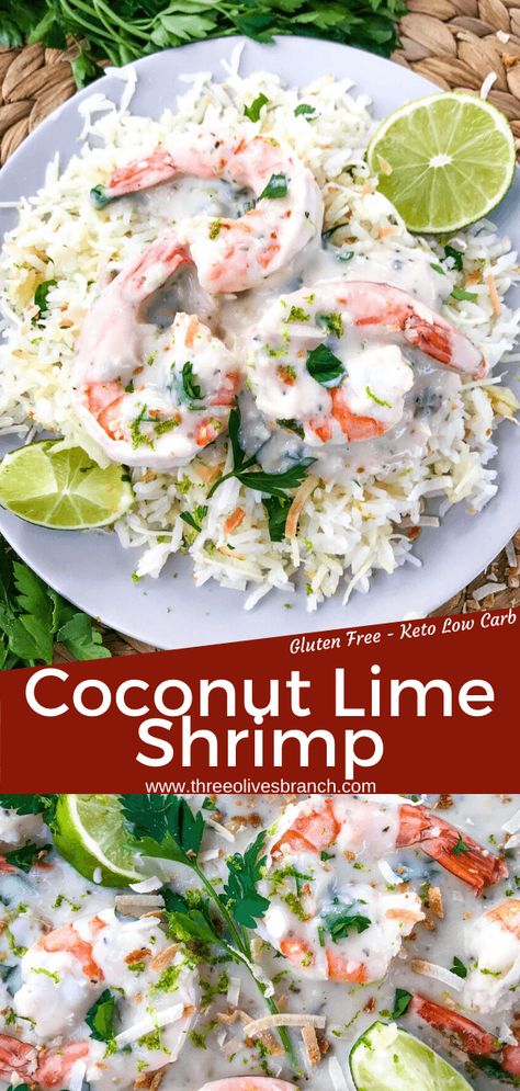 Coconut Lime Shrimp Recipe, Coconut Shrimp With Rice, Low Carb Recipes With Coconut Milk, Coconut Rice With Shrimp, Shrimp Coconut Rice, Coconut Lime Sauce For Fish, Shrimp Coconut Milk Recipes, Shrimp And Coconut Milk Recipes, Coconut Milk Sauce Recipes