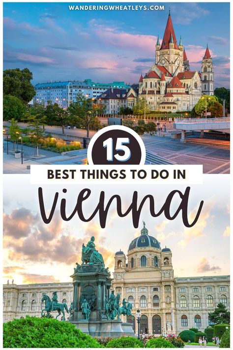 15 Best Things to do in Vienna Austria - Planning a Austria vacation and looking for what to do in Vienna? In this Vienna travel guide you'll find the top Vienna attractions, the best places to visit, and more! | Austria travel | things to do in Austria | Vienna activities | Austria destinations | Austria holiday | Austria attractions | what to eat in Vienna | Austria food | Europe travel | Vienna travel | Vienna vacation | European vacation | Vienna Christmas markets | #Vienna #Austria #Europe Vienna Travel Guide, Bucket List Europe, Vienna Austria Travel, Senior Travel, Things To Do In Vienna, Vienna Travel, Universal Studios Florida, Universal Studios Orlando, Austria Travel