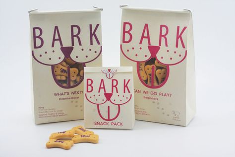 Dog Treat Packaging Ideas, Treat Packaging Ideas, Dog Treat Packaging, Treat Packaging, Pet Food Packaging, Dog Bakery, Dog Food Brands, Cool Packaging, Dog Branding