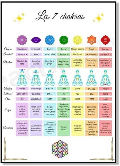 Les Chakras, 7 Chakras, Reiki, Chakra, Coaching, Meditation