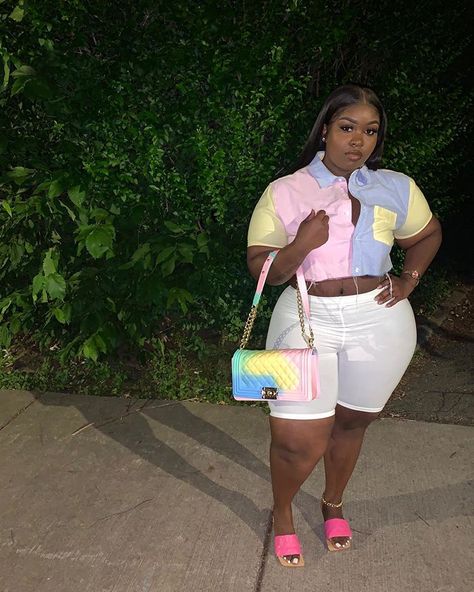 @_unofficialk on Instagram: “only pop out @ night 😌💕” Basic Fashion, Big Girl Fashion, Fashion Hacks, Cute Swag Outfits, Curvy Girl Outfits, Curvy Girl Fashion, Dope Outfits, Curvy Outfits, Teenage Fashion Outfits