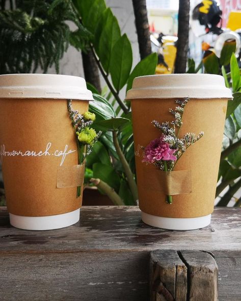 Stunning Coffee service @ Flower Ranch Cafe in the Philippines. Flower Shop With Bakery, Flower Shop Cafe Aesthetic, Floral Cafe Interior, Tiny Store Ideas, Plants In Coffee Shop, Botanical Coffee Shop, Flowers Coffee Shop, Flower Cafe Aesthetic, Floral Coffee Shop