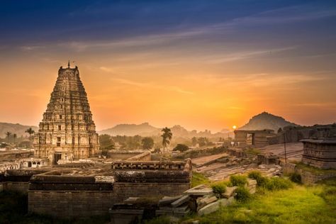 10 Beautiful South Indian Temples that every Hindu should visit Virupaksha Temple Hampi, Vijayanagara Empire, Virupaksha Temple, Ramanathaswamy Temple, Venkateswara Temple, Hampi India, Free Photoshop Text, Wedding Background Images, Jain Temple