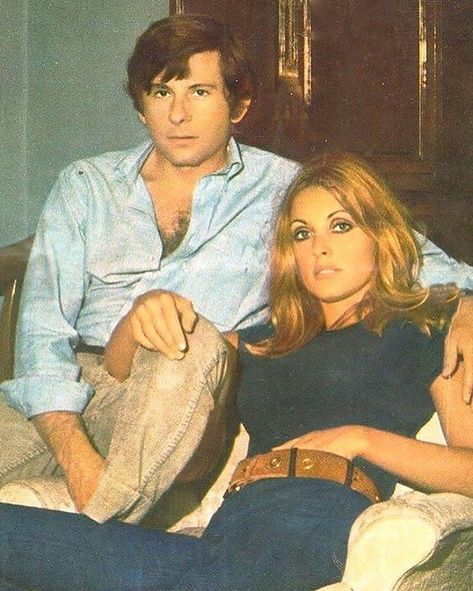 roman and sharon Manson Family, Roman Polanski, Sharon Tate, Classic Movie Stars, Valley Of The Dolls, Famous Couples, Vintage Hollywood, Classic Hollywood, Old Hollywood