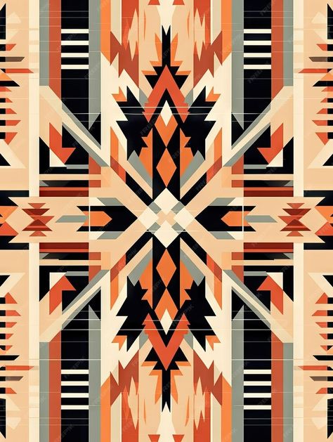 Native American inspired pattern in various colors copy space wallpaper tribal concept | Premium AI-generated image Native American Background Wallpapers, Native American Color Palette, Native Wallpaper, Native American Wallpaper, Western Designs, Native Print, Blanket Design, Native American Patterns, Space Wallpaper