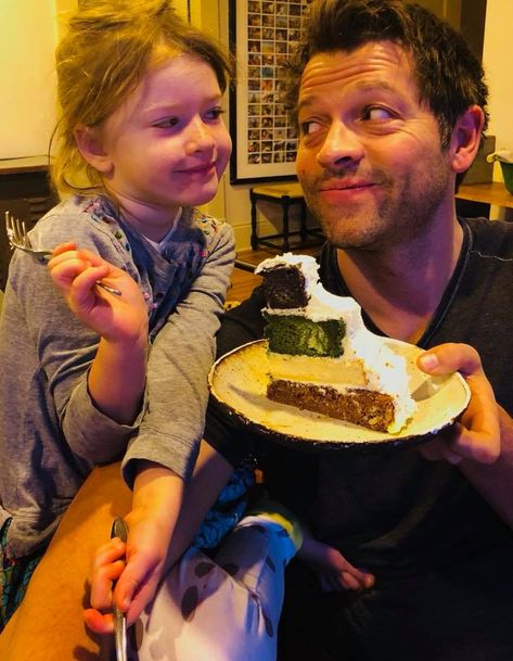 Misha Collins Kids, Sam E Dean Winchester, 82nd Birthday, Supernatural Series, Jensen And Misha, Spn Cast, Supernatural Tv Show, Supernatural Fans, Supernatural Cast