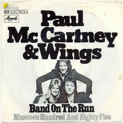 Paul McCartney & Wings - "Band on the Run" Paul Mccartney And Wings Poster, Get Back Paul Mccartney, Paul Mccartney Fool On The Hill, Paul Mccartney Get Back, Wings Band, Paul Mccartney Abbey Road, The Beatles 1, Band On The Run, Paul Mccartney And Wings