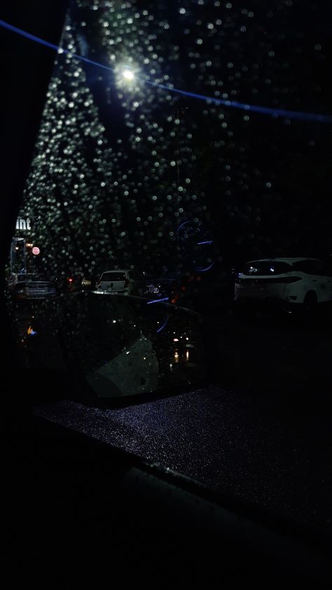 Car in rain aesthetic wallpaper made by me Car In Rain Wallpaper, Car Raining Snapchat Story, Night Rain Car Snapchat Stories, Night Rain Drive Snapchat, Night Rain Car Snap, Rainy Night Snapchat Story, Car In Rain Aesthetic, Rain In Car Aesthetic, Rain Car Snapchat Stories