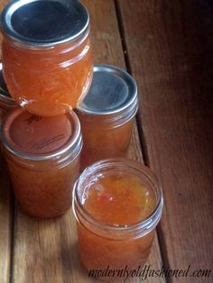 Peach Rhubarb Jam | Modernly Old Fashioned Peach Bourbon Jam, Peach Rhubarb, Bourbon Jam, Peach Bourbon, Canning Fruit, Jam Recipes Homemade, Canning Jam, Rhubarb Jam, Peach Jam