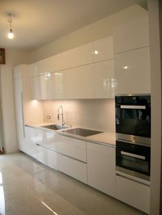 Modern Luxury Kitchen Design, Modern Luxury Kitchen, White Kitchen Design, Modern Kitchen Cabinets, Luxury Kitchen Design, Kitchen Room Design, Kitchen Furniture Design, Luxury Kitchens, Kitchen Cabinet Design