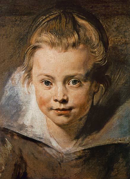 Peter Paul Rubens - Head of a child (Clara-Serena Rubens) at 1616. Rubens Paintings, Rembrandt Paintings, Caravaggio Paintings, Michael Angelo, Paul Rubens, Hieronymus Bosch, Peter Paul Rubens, History Painting, Baroque Art