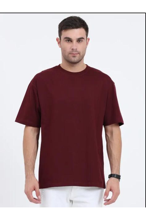 Maroon T Shirt Outfit Men, Maroon Tshirt, Oversized Burgundy Long Sleeve Top, Maroon Polo Shirt, Cheap Burgundy T-shirt With Crew Neck, College Tote Bag, Maroon T Shirt, Oversized T Shirts, Oversized T Shirt