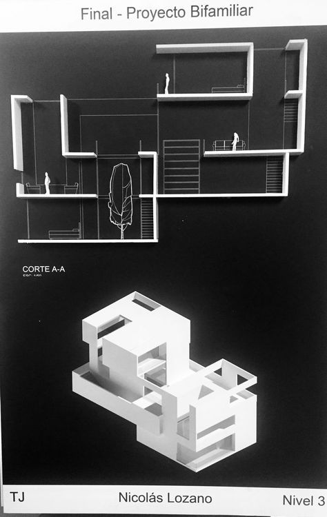 Conceptual Massing Model Architecture, Massing Model Architecture Concept, Architecture Pin Up Board, Massing Model Architecture, Architecture Portfolio Ideas, Model Making Architecture, Massing Model, Cubes Architecture, Conceptual Model