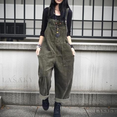 Overalls outfit winter