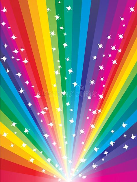 Abstract Rainbow Background Stock Vector - Illustration of confetti, starry: 10705061 Rainbow Color Background, Rainbow Quote, Rainbow Paint, Rainbow Sky, Photo Art Frame, Iphone Background Images, Rainbow Wallpaper, Rainbow Abstract, Simple Background Images