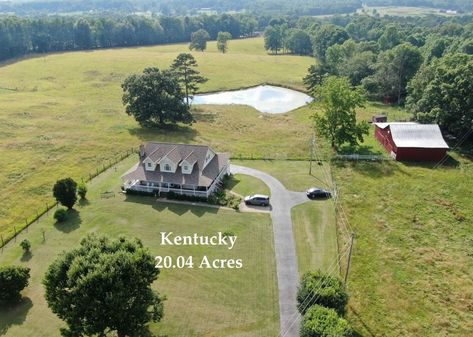 1997 Kentucky Farm For Sale With 20+ Acres, Barn $589,000 - Country Life Dreams Kentucky Homestead, Equipment Shed, Feed Room, Hay Storage, Daniel Boone National Forest, Cumberland Falls, Life Dreams, Tack Room, Boat Dock