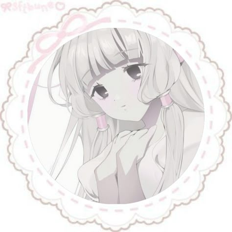 Soft Coquette Pfp, Kawaii Discord Profile, Chobits Banner, White And Pink Pfp, Soft Pink Pfp, Rentry Pfp, Rentry Img, Person Icons, Soft Pfp