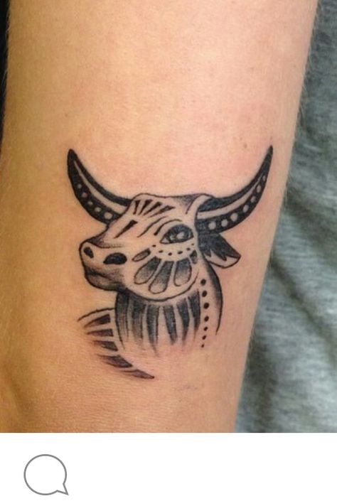 Bull tattoo Spain Bull Tattoo, Bull Tattoo Feminine, Fighter Tattoo, Bull Tattoos, Head Tattoos, Tattoos And Piercings, Tatting, Piercings, Tattoos