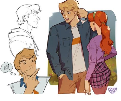 🍰🧸☁️LIKELI☆彡 on Twitter: "More of these two! " / Twitter Daphne Scooby Doo Fanart, Drawing Scooby Doo, Poly Scooby Gang, Daphne Fanart, Fred And Daphne, Likelihood Art, Daphne And Fred, Mystery Incorporated, Scooby Doo Mystery Inc