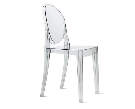 The History Of The Louis Ghost Chair: 5 Things You Need To Know About Philippe Starck's Masterpiece- ELLEDecor.com Chair Editorial, Kartell Chair, Philippe Starck Chair, Philippe Starck Design, Louis Ghost Chair, Simple Furniture Design, Plumbing Pipe Furniture, Furniture Design Sketches, Toy Chair