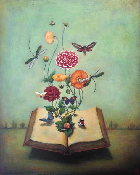 Lark & Key Gallery on Instagram: “Have you had a 'Transformative Chapter' in your life? Maybe you need this one 🙂. New 18"x 14" acrylic on wood painting by Duy Huynh…” Fiber Art Collage, Duy Huynh, What Is An Artist, Book Tattoo, Interior Rendering, Full Time Artist, Art Series, Painting Process, Life Drawing