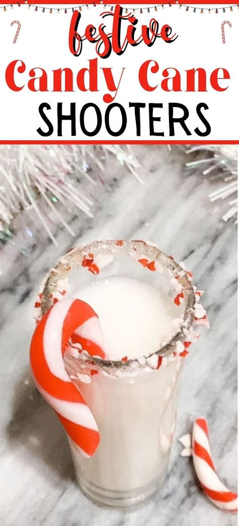 Peppermint Shots, Christmas Dessert Drinks, Perfect Christmas Dessert, Shooter Recipes, Christmas Drinks Alcohol Recipes, Peppermint Dessert, Christmas Drinks Recipes, Christmas Shots, Christmas Drinks Alcohol