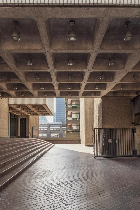 Barbican Centre in London by Soonafternoon Barbican Estate, Brutalist Concrete, Barbican London, Epic Landscape, Barbican Centre, Hunger Magazine, Brutalism Architecture, Brutalist Buildings, Pretty Lavish