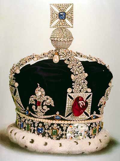 How to make a crown? · Craft · General · Cut Out + Keep Imperial State Crown, British Crown Jewels, Royal Crown Jewels, Royal Crowns, Red Spinel, Royal Tiaras, Royal Jewels, British Royalty, Royal Jewelry