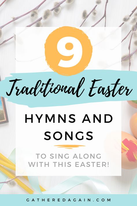 Palm Sunday Songs For Kids, Easter Songs Christian, Easter Traditions Christian, Easter Songs For Preschoolers, Easter Songs For Kids, Worship Songs List, Easter Music, Easter Hymns, Easter Scriptures