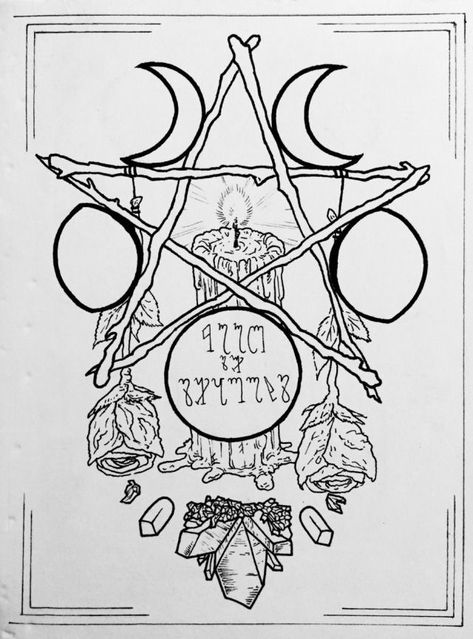 My Book Of Shadows, Witchcraft Diy, Tattoo Coloring Book, Witch Coloring Pages, Black Magick, Witchcraft Books, Witch Tattoo, Grimoire Book, Wiccan Spell Book