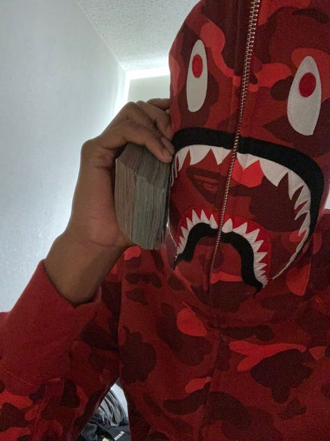 Bape Outfits, Rapper Wallpaper Iphone, Bape Shark, Bape Hoodie, The Constellations, Mo Money, Best Friend Outfits, Teen Boy Outfits, Hoodie Aesthetic