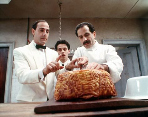 Timpano Recipe, Movie Inspired Recipes, Pasta With Olives, Pasta Main Dishes, Ragu Sauce, Tender Meatballs, Olive Oil Pasta, Food Film, Stanley Tucci