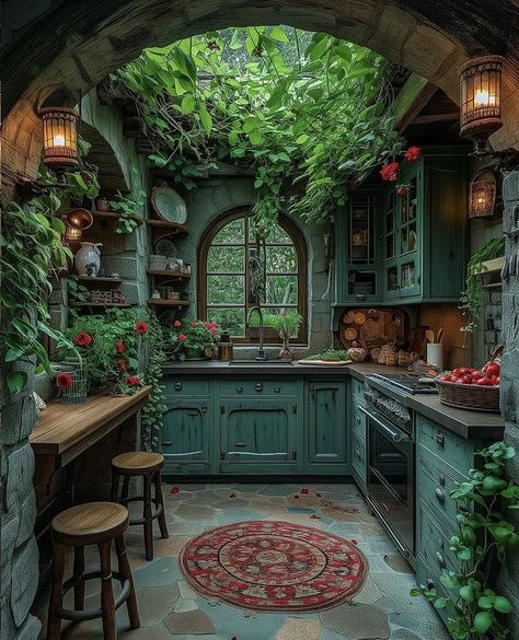 Witch Cottage, Fantasy Homes, Hobbit House, Dream Cottage, Fantasy House, Earthship, Dream House Interior, Dream Decor, Dream Rooms