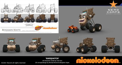 Tosh Suo - Professional work - Blaze and the Monster Machines Blaze And The Monster Machines