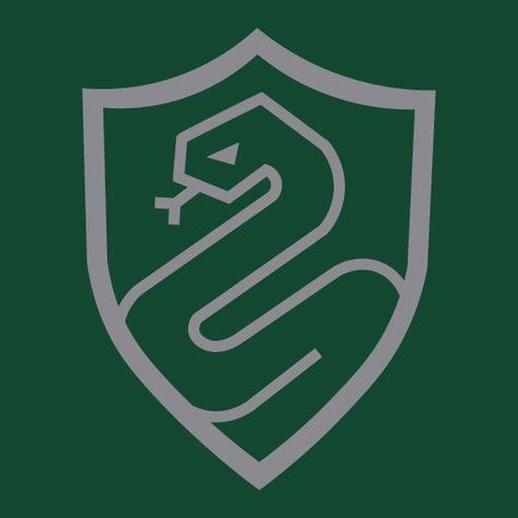 Slytherin Doodles, Ds Logo, Matteo Riddle, Slytherin Crest, Harry Potter Background, Potter Aesthetic, Draco Malfoy Aesthetic, Harry Potter Icons, Modern Graphic Art