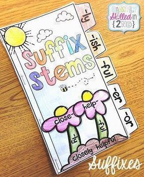 Art Teaching Resources, Prefixes And Suffixes, Language Art Activities, 2nd Grade Ela, Grammar Activities, 4th Grade Reading, Language Art, Teaching Language Arts, Teaching Ela