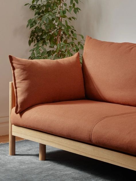 10 Eco & Sustainable Furniture Companies In 2024 - The Good Trade Terracotta Sofa, Bed Types, Sofa Cum Bed, Japandi Interior Design, Lounge Bed, Daybed Bedding, Chaise Chair, Pull Out Sofa, Japandi Interior