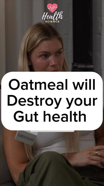 Health Sciience on Instagram: "Oatmeal will destroy your gut health 🥣 #oatmeal #oatmealbowl #guthealth #guthealthmatters #guthealthy #fitness #health #healthylifestyle" Gut Healthy Oatmeal, Oatmeal Bowls, Healthy Oatmeal, Gut Healing, Health Matters, Fitness Health, Health Science, Gut Health, Healthy Lifestyle