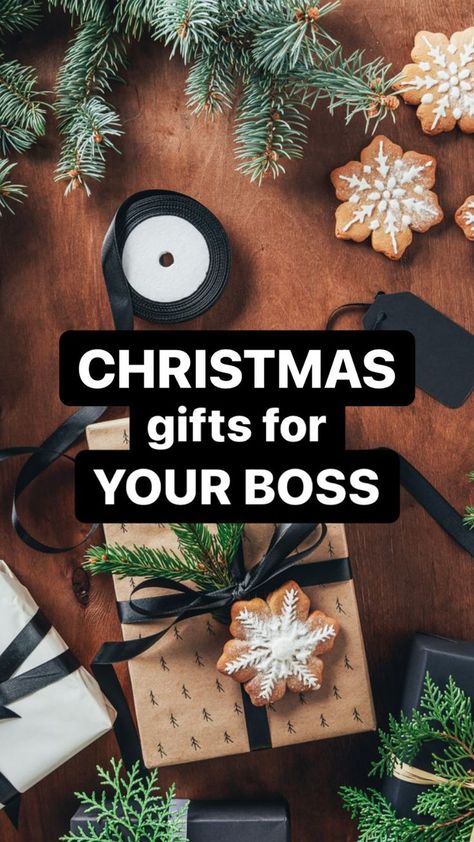 I'm telling you, you cannot go wrong with these Christmas gifts for your boss!! From pampering products to a caffiene fix, they will be obsessed with these gifts! Diy Gifts For Employees From Boss, Work Christmas Present Ideas, Supervisor Christmas Gift Ideas, Gift Basket For Boss For Men, Best Boss Gifts For Men, Gift Ideas For Managers, What To Get Your Boss For Christmas, Christmas Gift For Boss Men, Gifts For Your Boss Woman