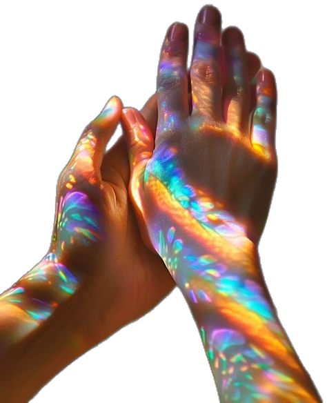 Iridescent Lighting, Fingers Intertwined, High Key Lighting, Sustained Investigation, Logo Typo, Monster Hands, Iridescent Light, Hands Reaching Out, Underwater Scene