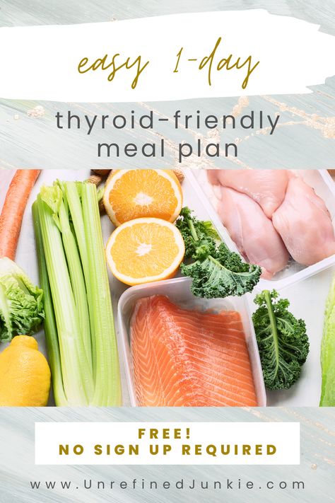 Hypothyroid Friendly Recipes, Thyroid Friendly Recipes, Hypothyroid Meals, Hypothyroid Diet Meal Plan, Dairy Free Meal Prep, Thyroid Meal Plan, Thyroid Diet Recipes, Thyroid Healthy Foods, Homemade Cookie Butter