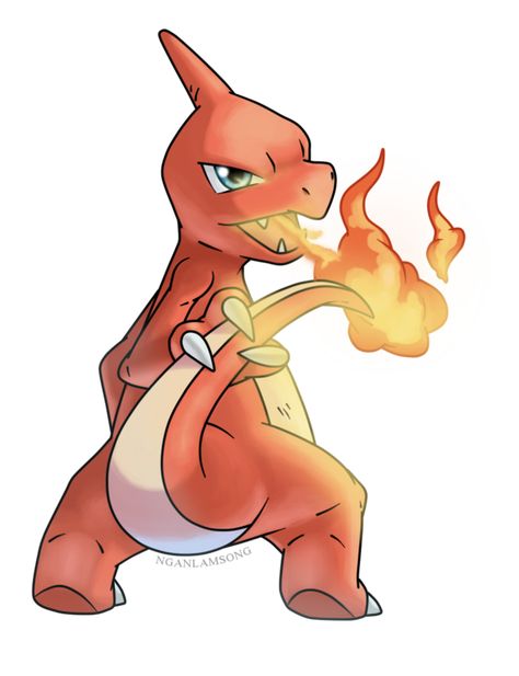 Chameleon Charmeleon Pokemon Art, Charmander Drawing, Charmeleon Pokemon, Charmander Charmeleon Charizard, Evolution Pokemon, Pokemon Vs Digimon, Deviantart Pokemon, Fire Pokemon, 151 Pokemon