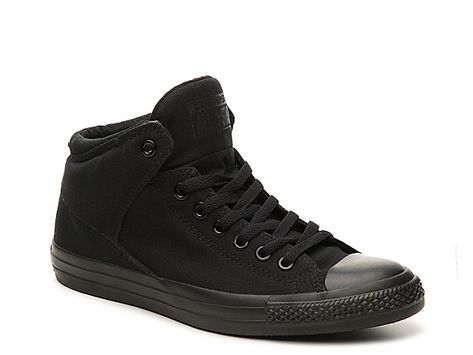 Mens Black High Top Sneakers, All Black Converse Outfit, Converse Style Women, All Black Converse, Shoes 2021, Black High Top Sneakers, High Top Basketball Shoes, Buy List, Outfits With Converse