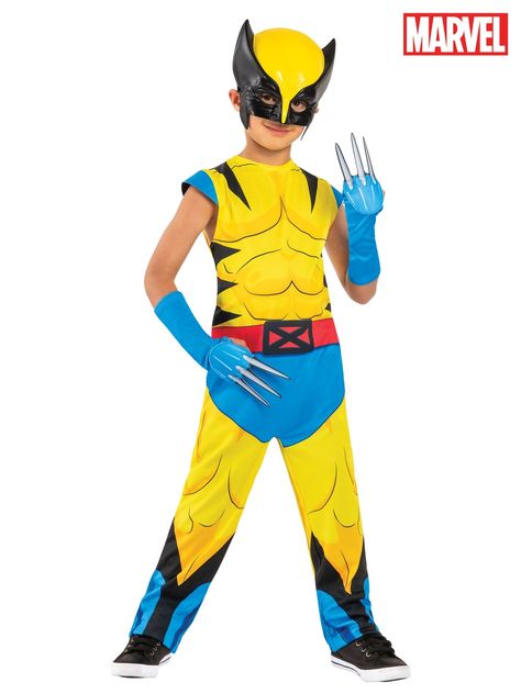 G'day, mates! Book Week is just around the corner, and it's time to start thinking about how to make it unforgettable for your little ones. If you're looking for an exciting book week costume for boys, why not try the Wolverine kids outfit? This iconic character from the X-Men series is sure to make a splash at any Book Week event. Retractable Claws, Wolverine Costume, X Men Costumes, Marvel Wolverine, Batman Costumes, Sabre Laser, The Wolverine, Belt Pants, Deadpool 3